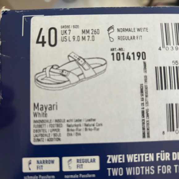 Birkenstock Mayari White Sandals - Picture 2 of 6